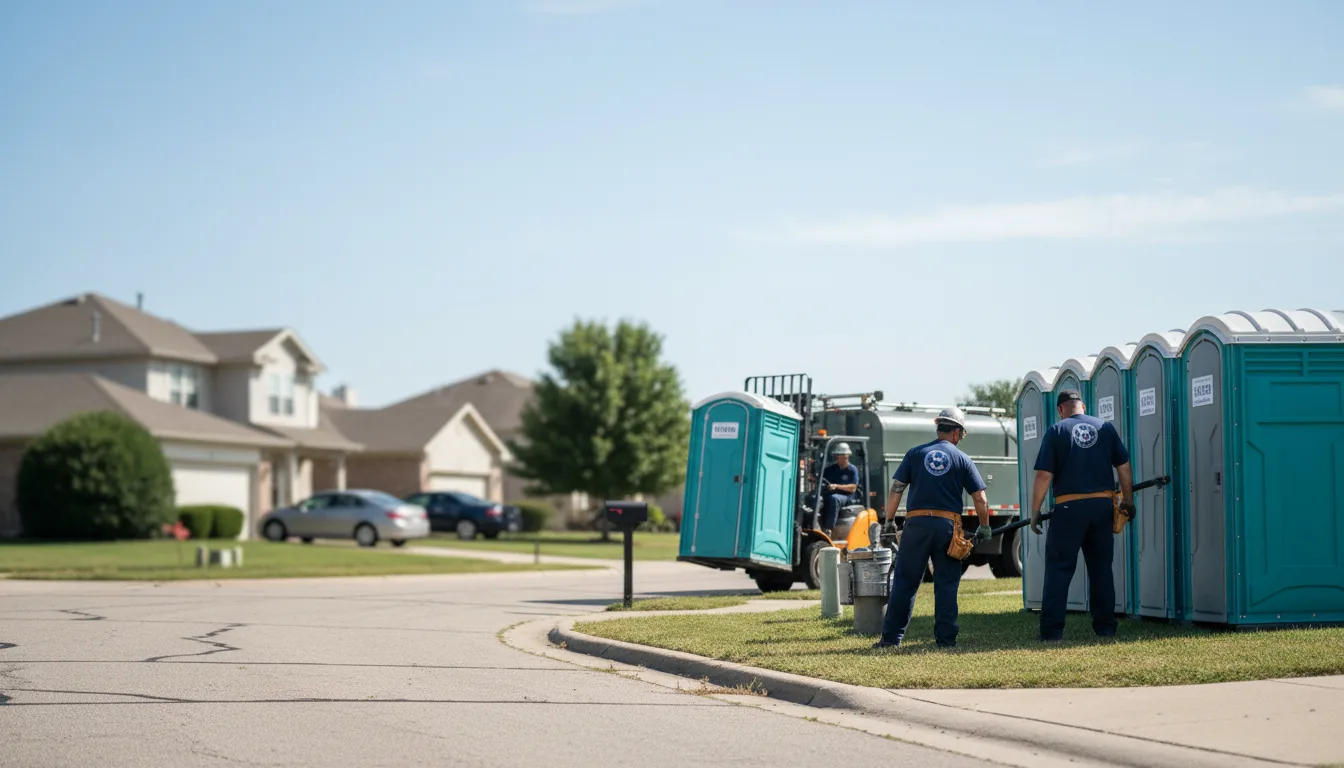 Porta Potty Rental in Redbird, OK near me